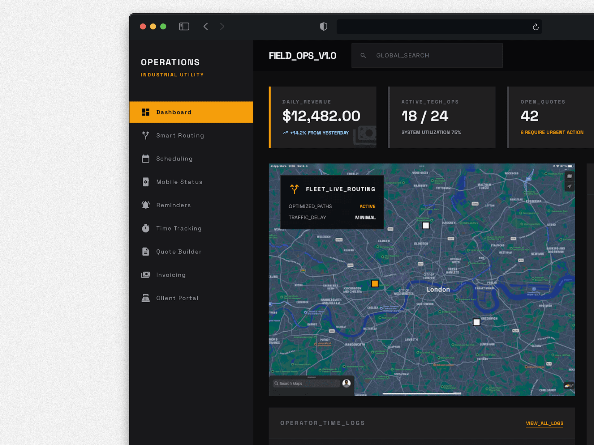 Circuit Software product interface preview
